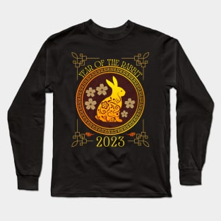 Chinese Happy New Year Of The Rabbit 2023 Long Sleeve T-Shirt